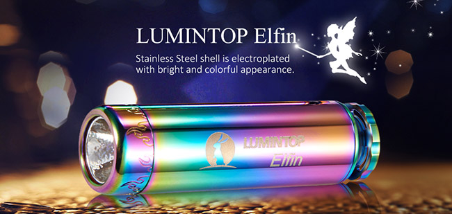 A lanterna elétrica élfico luminosa de Lumintop do auto, modo do luxo 3 conduziu a lanterna elétrica