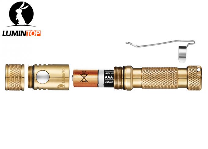 Lanterna elétrica do AAA do cobre da formiga de Lumintop, lanterna elétrica criativa do cobre de Lumintop