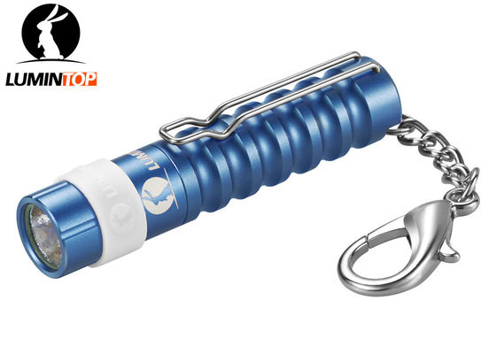 China Lanterna elétrica colorida de Lumintop AAA do sem-fim com o peso leve da porta-chaves 12g fornecedor