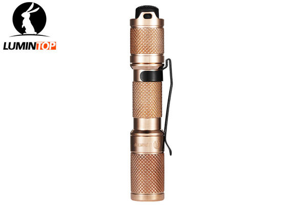 China Lanterna elétrica brilhante super do cobre do AAA da ferramenta de Lumintop, lanterna elétrica do AAA EDC do costume fornecedor