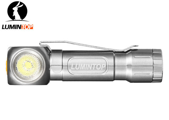 China Lanterna elétrica portátil do diodo emissor de luz do costume com o tampão magnético da cauda/luz lateral fornecedor